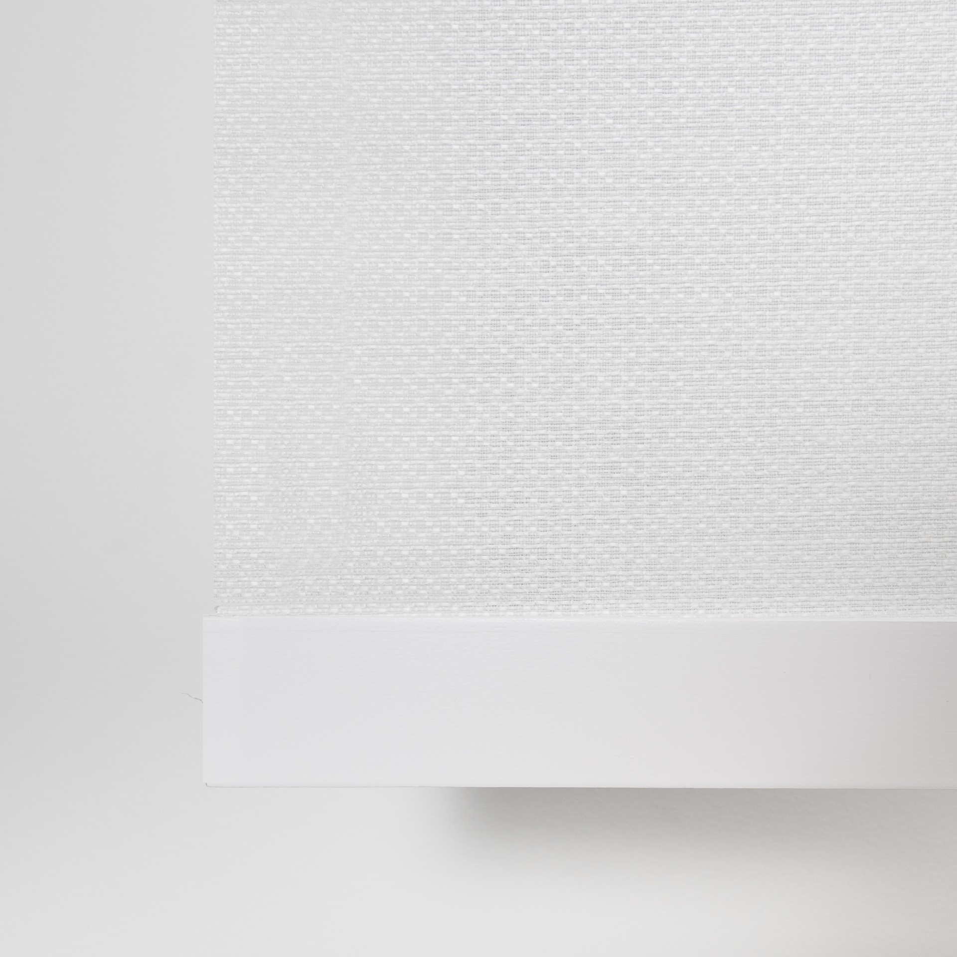 Petra Translucent Roller Blind White Counterweight Detail