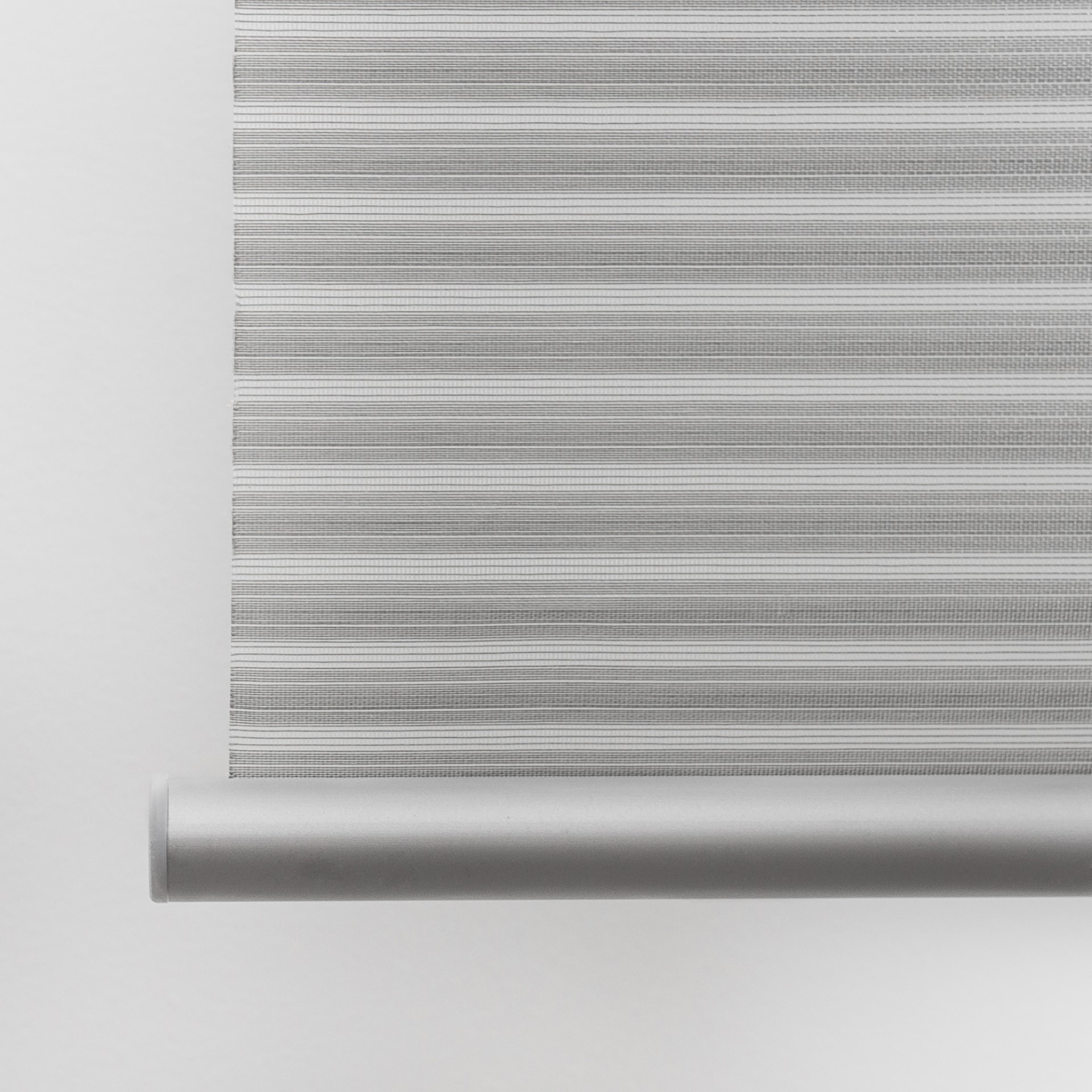 Cebra Translucent Roller Blind Silver Counterweight Detail
