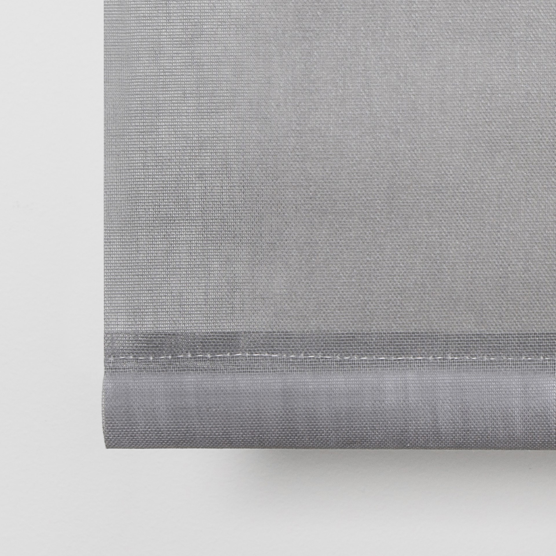 Essenza Translucent Roller Blind Grey Counterweight Detail