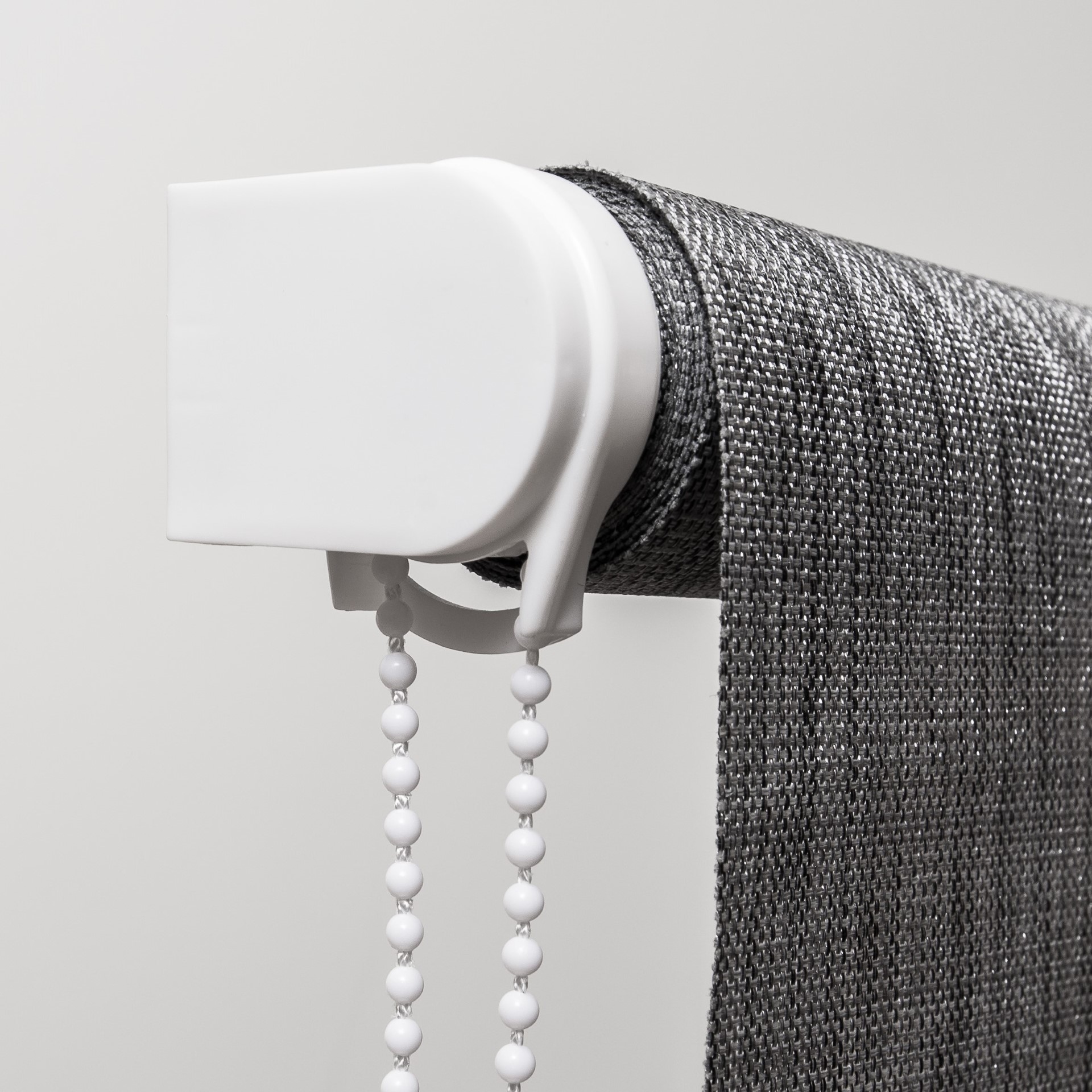 Piamonte Blackout Roller Screen Grey Mechanism Detail