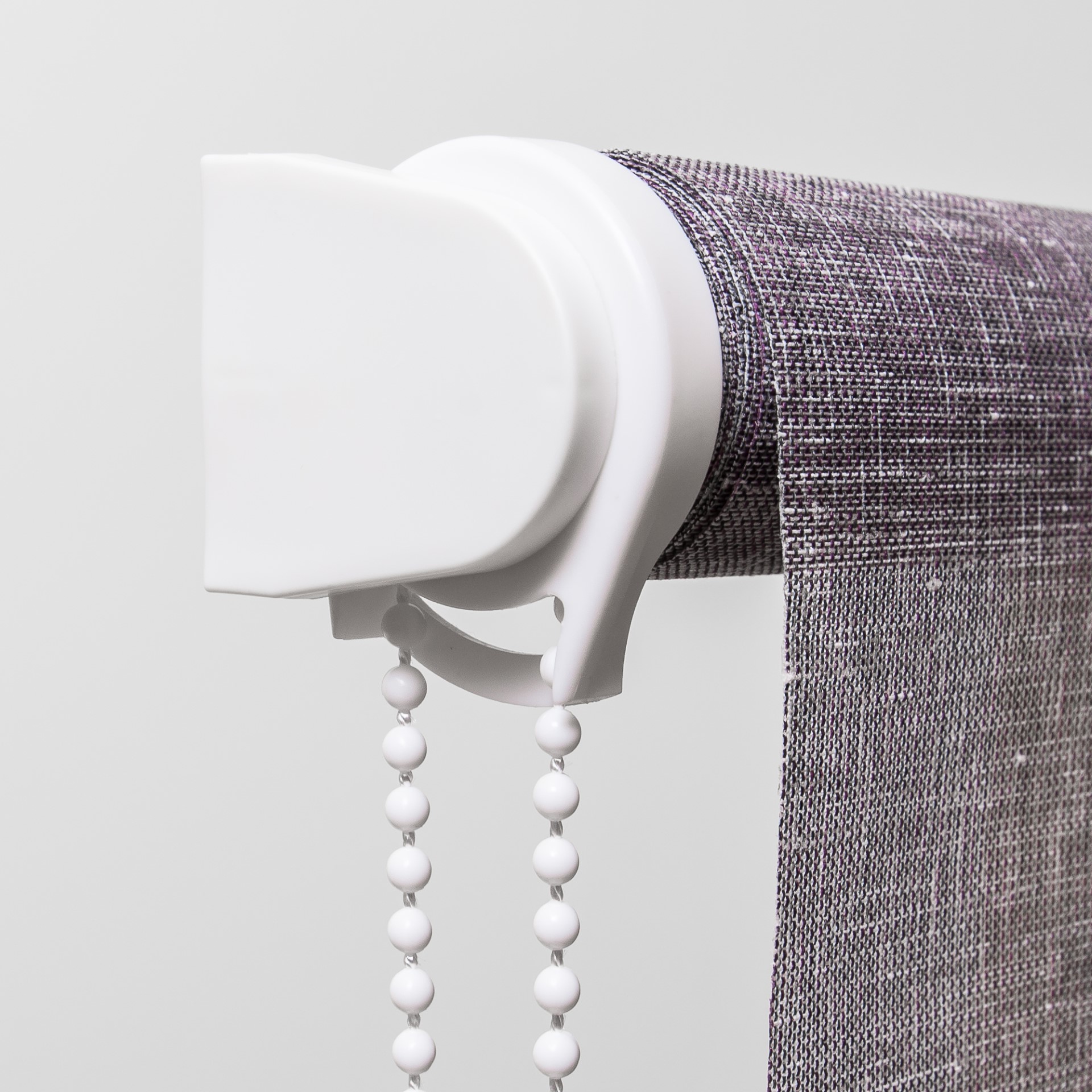 Alba Translucent Roller Blind Lilac Mechanism Detail