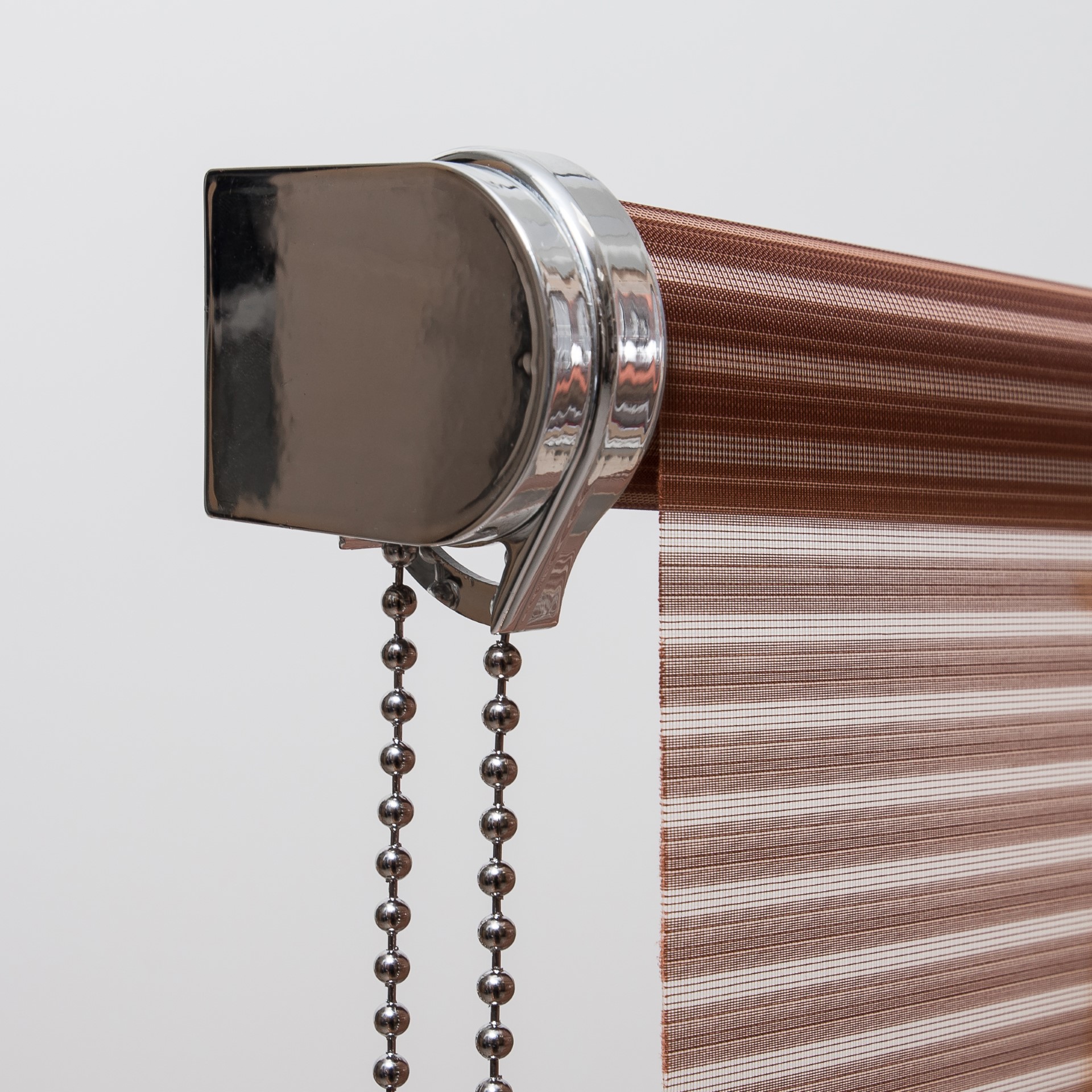 Cebra Translucent Roller Blind Copper Mechanism Detail