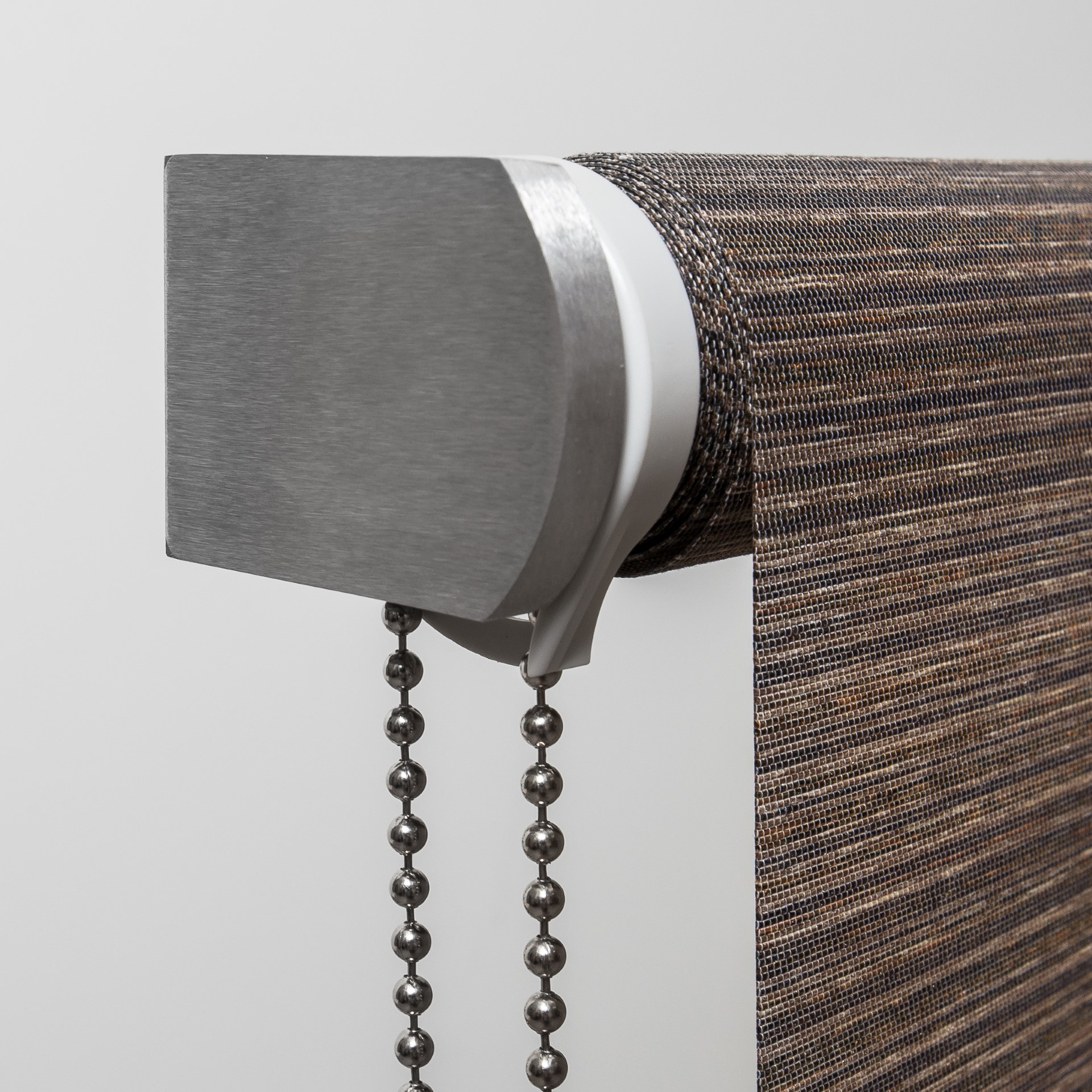 City Translucent Roller Blind Brown Fabric