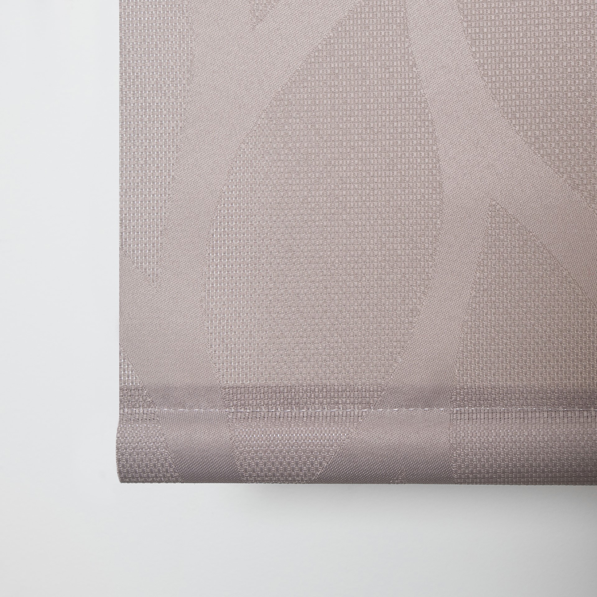 Maya Translucent Linen Roller Blind Beige Counterweight Detail