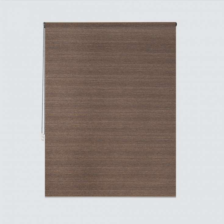 City Translucent Roller Blind Brown