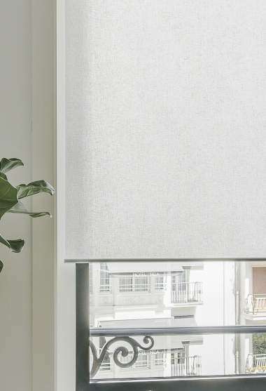 Viena Translucent Roller Blind White Decoration Detail