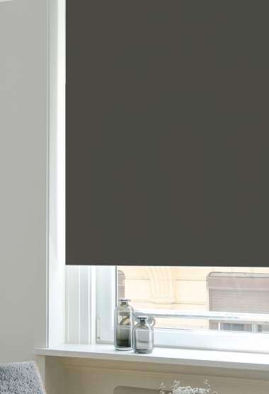 Nash Blackout Roller Blind Grey Decoration Detail