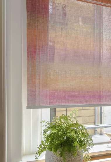 Tokyo Translucent Roller Blind Earth Decoration Detail