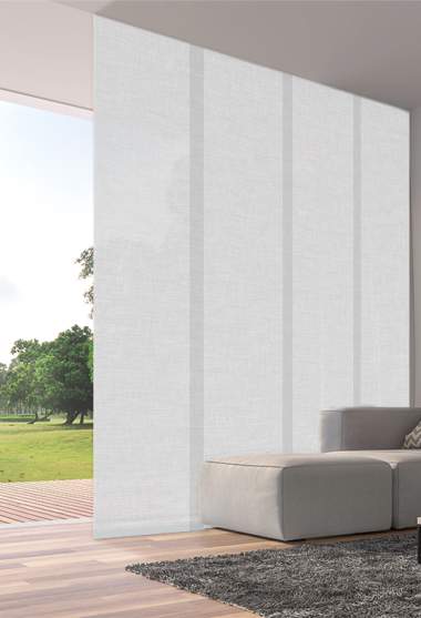 panel japones ramas blanco